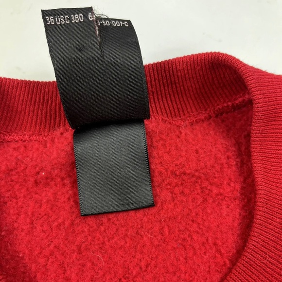 Vintage 80s Olympics Sweatshirt JcPenney XXL Red Dragon Patch Rare Unique USA - Picture 10 of 12